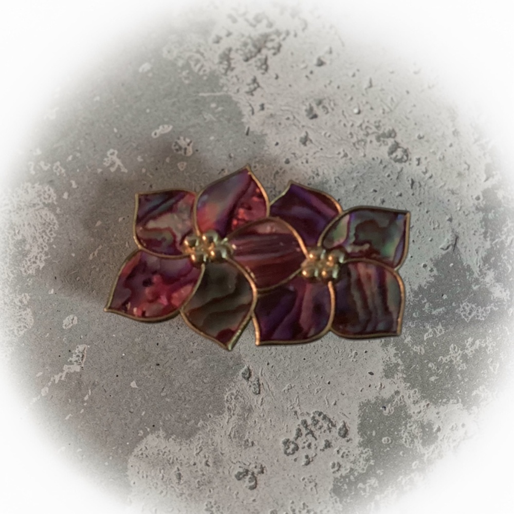 Paua/Abalone She’ll Brooch - Picture 4 of 4